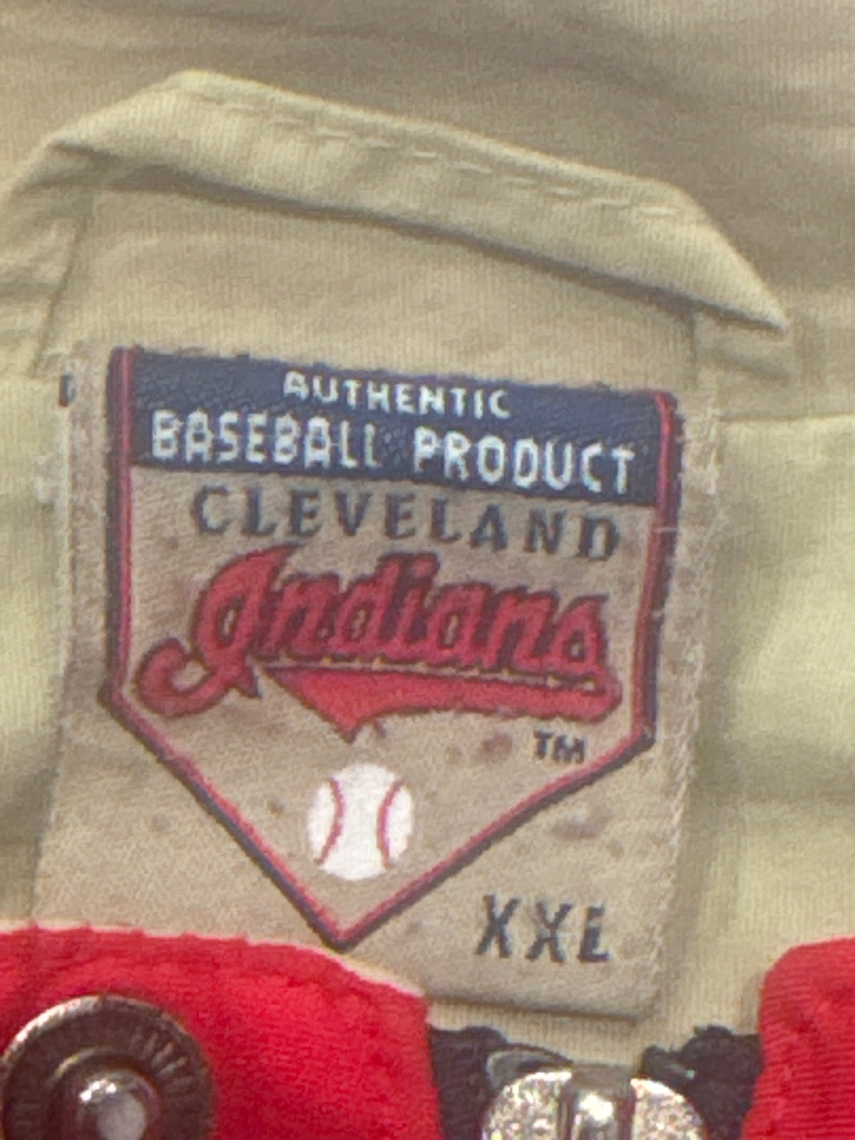 Cleveland Indians Vintage Puma Nylon Jacket XXL – product photograph 9 of 9