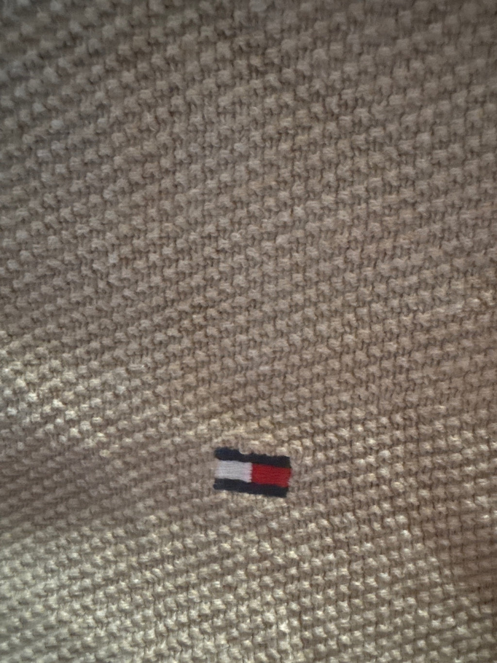 Tommy Hilfiger Men's Beige Knit Jumper XXL - detail image 6