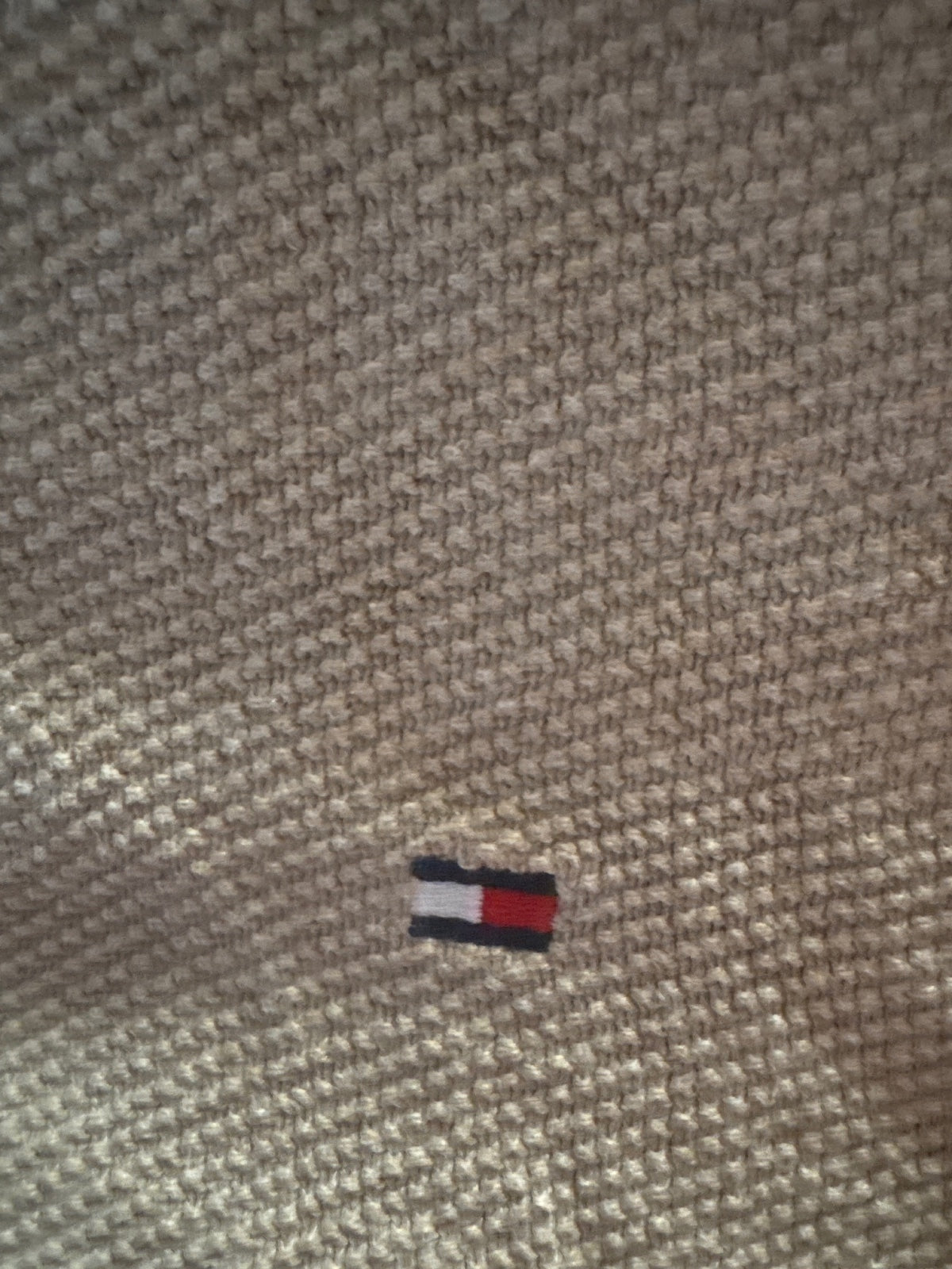 Tommy Hilfiger Men's Beige Knit Jumper XXL - detail image 6