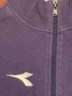 Diadora Purple Zip-Up Sports Jacket Size L - detail image 5