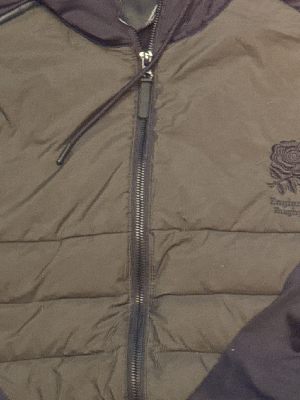 England Rugby Men's 3XL Hooded and soft back Puffer Jacket - detail image 3