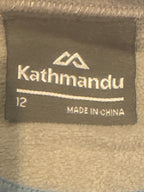 Kathmandu Blue Quarter-Zip Knit Jumper Size 12 – product photograph 6 of 6