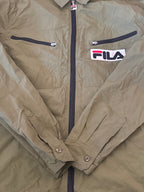 FILA Olive Green Lightweight Zip-Up Jacket - M, product image 2 of 9