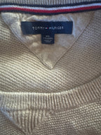 Tommy Hilfiger Men's Beige Knit Jumper XXL - detail image 4
