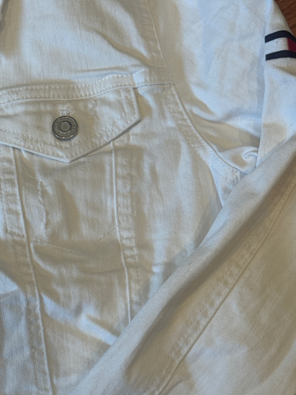 Tommy Hilfiger Denim White denim Jacket S/P
