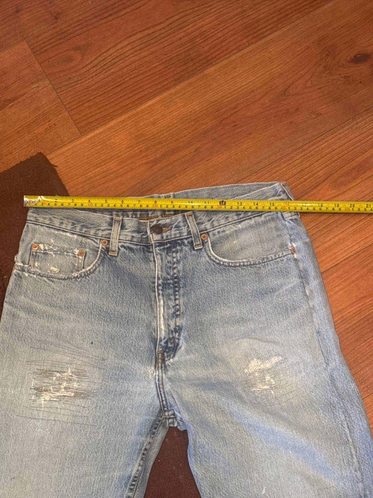 Levi's Light Blue orange tab vintage Denim Jeans