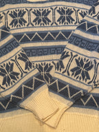 Spettro Vintage Acrylic Knit Sweater Size Small — product photograph 2 of 5