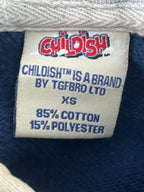 Childish Theme Park Hoodie with Popcorn Sleeve Embroidery - detail image 8
