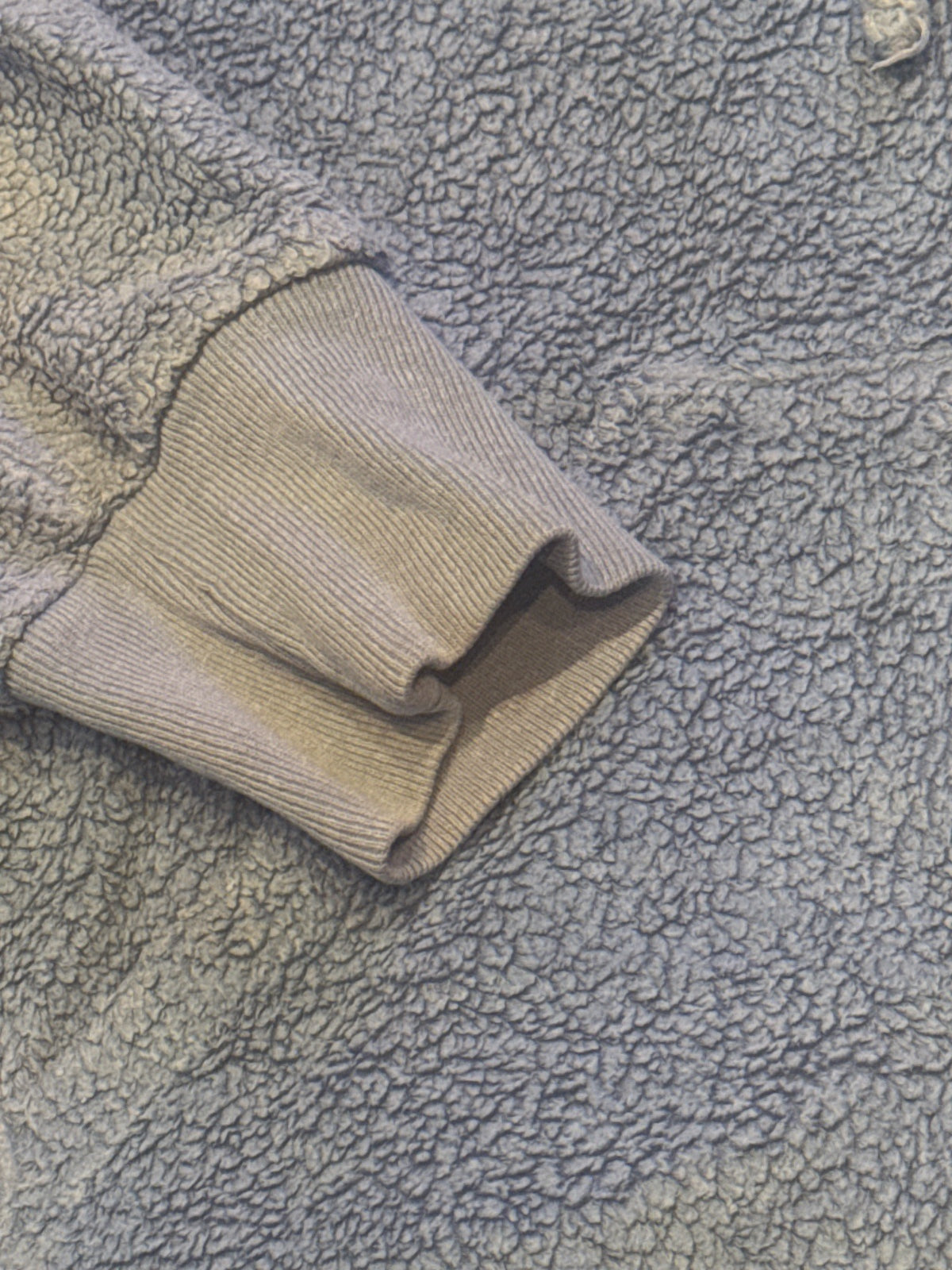 Levi's Blue Fleece Full-Zip Hooded Sweatshirt – product photograph 6 of 8
