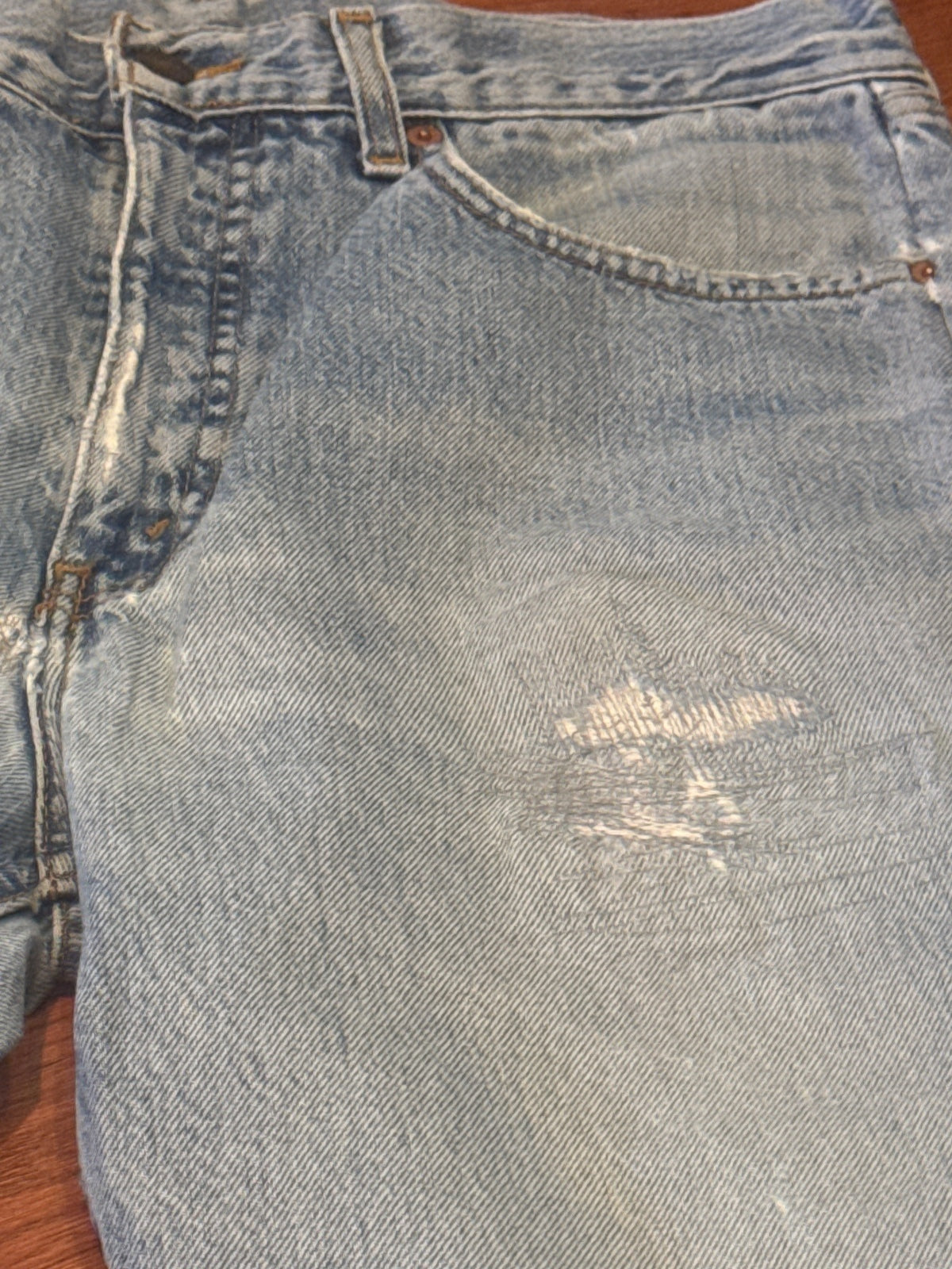 Levi's Light Blue orange tab vintage Denim Jeans