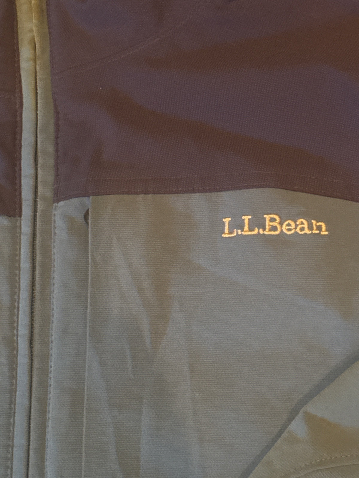 L.L.Bean Men's Lightweight Hooded Jacket Size Large Blue - detail image 4