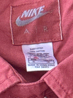 Nike Air Red Cotton Jacket XL Made in Hong Kong