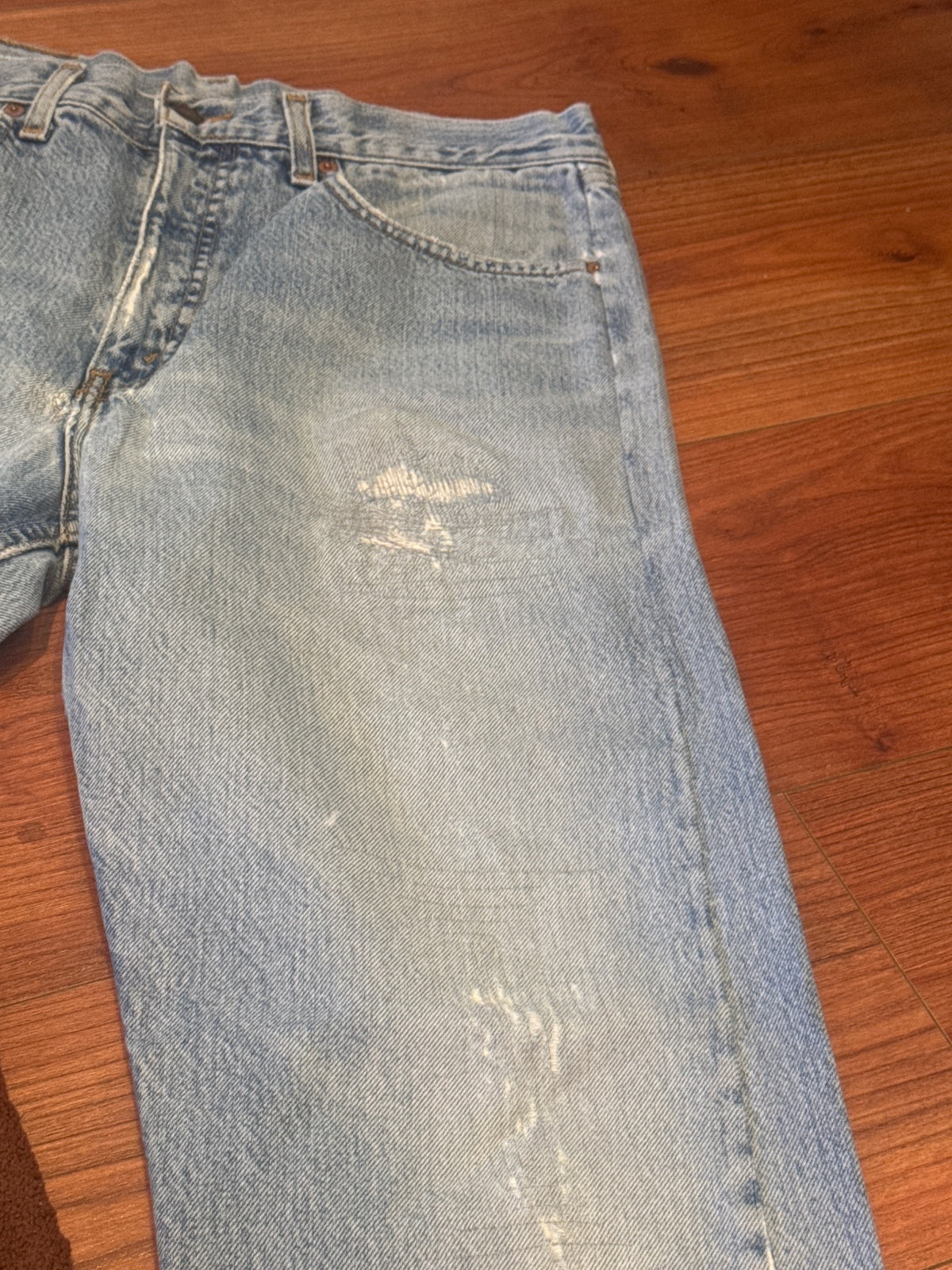 Levi's Light Blue orange tab vintage Denim Jeans
