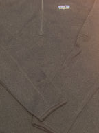 Patagonia Men's Black Half-Zip Fleece Pullover Size L