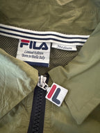 FILA Olive Green Lightweight Zip-Up Jacket - M, product image 8 of 9