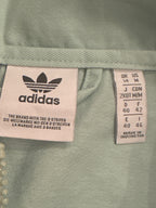 adidas Light Grey Zip-Up Jacket with Front Pockets, Size UK