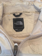 The North Face HyVent Hooded shell Jacket in Cream