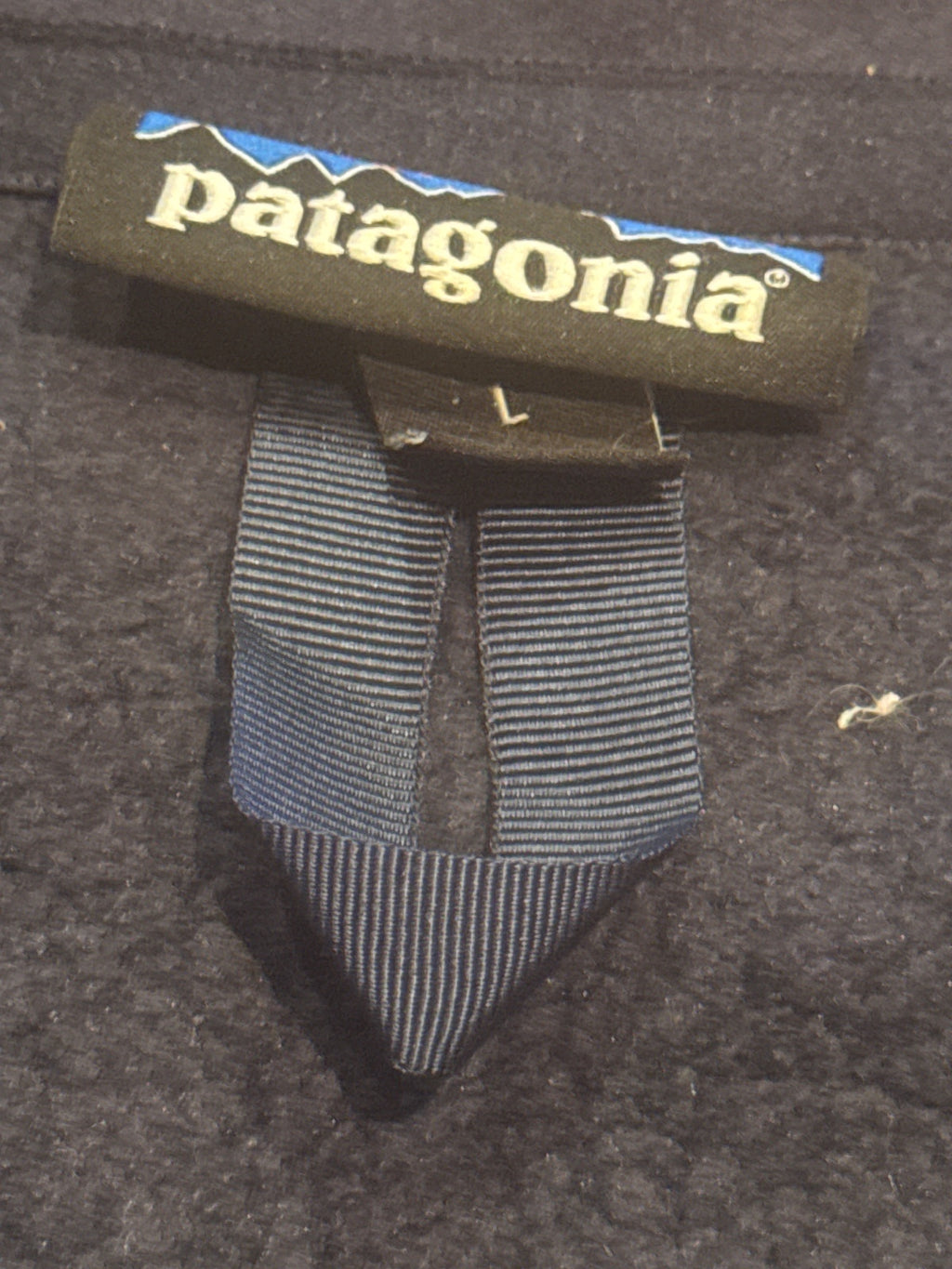 Patagonia Men's Navy Blue Full Zip Fleece Jacket Size Large