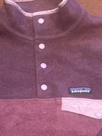 Patagonia Synchilla Fleece Pullover Medium Purple and Pink