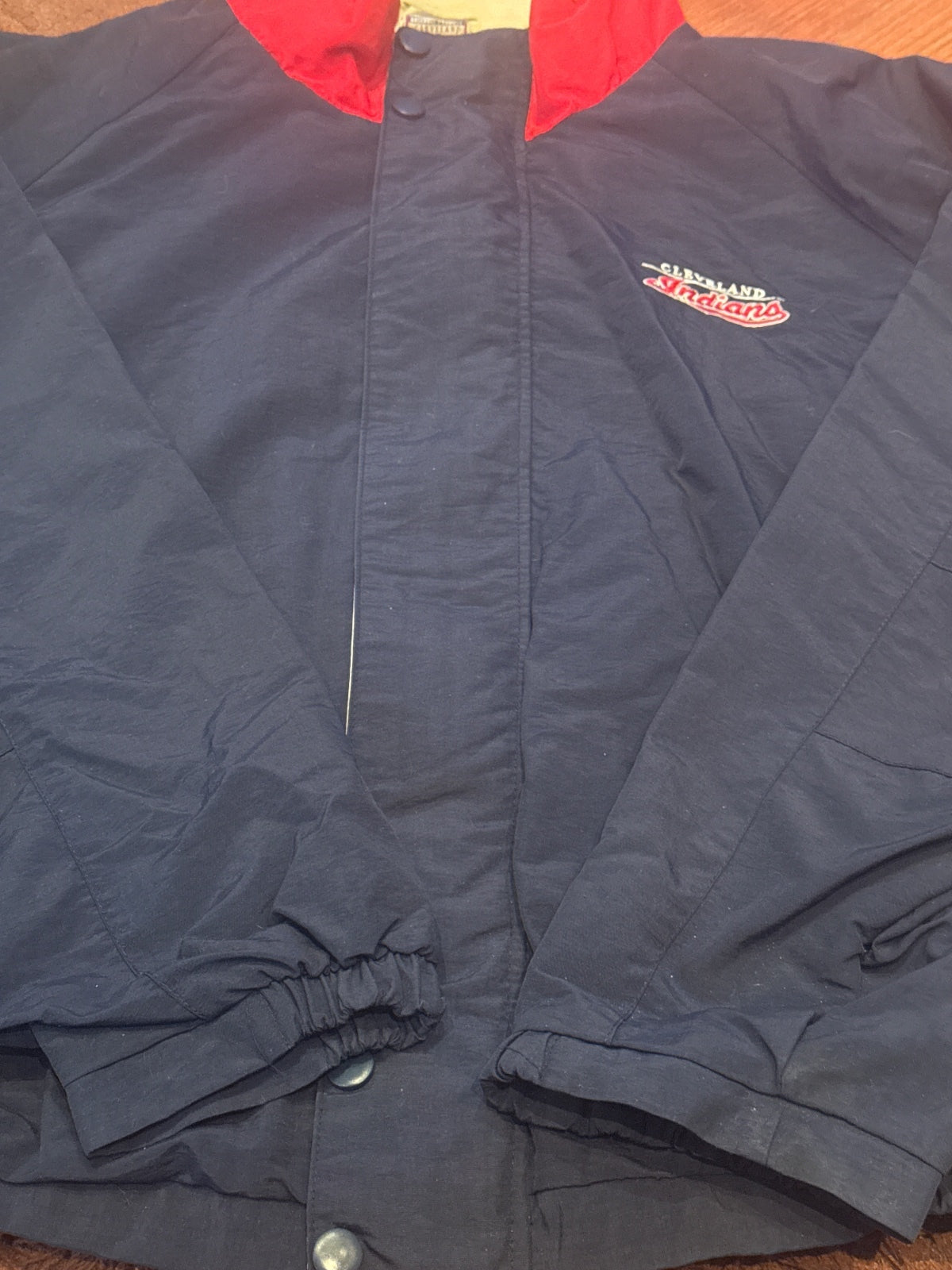 Cleveland Indians Vintage Puma Nylon Jacket XXL – product photograph 3 of 9