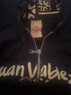 Juan Valdez Café Black Zip-Up Hoodie with Patterned Hood L - detail image 7
