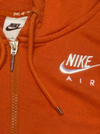 Nike Air F+R Orange Full-Zip Hoodie – product photograph 3 of 7