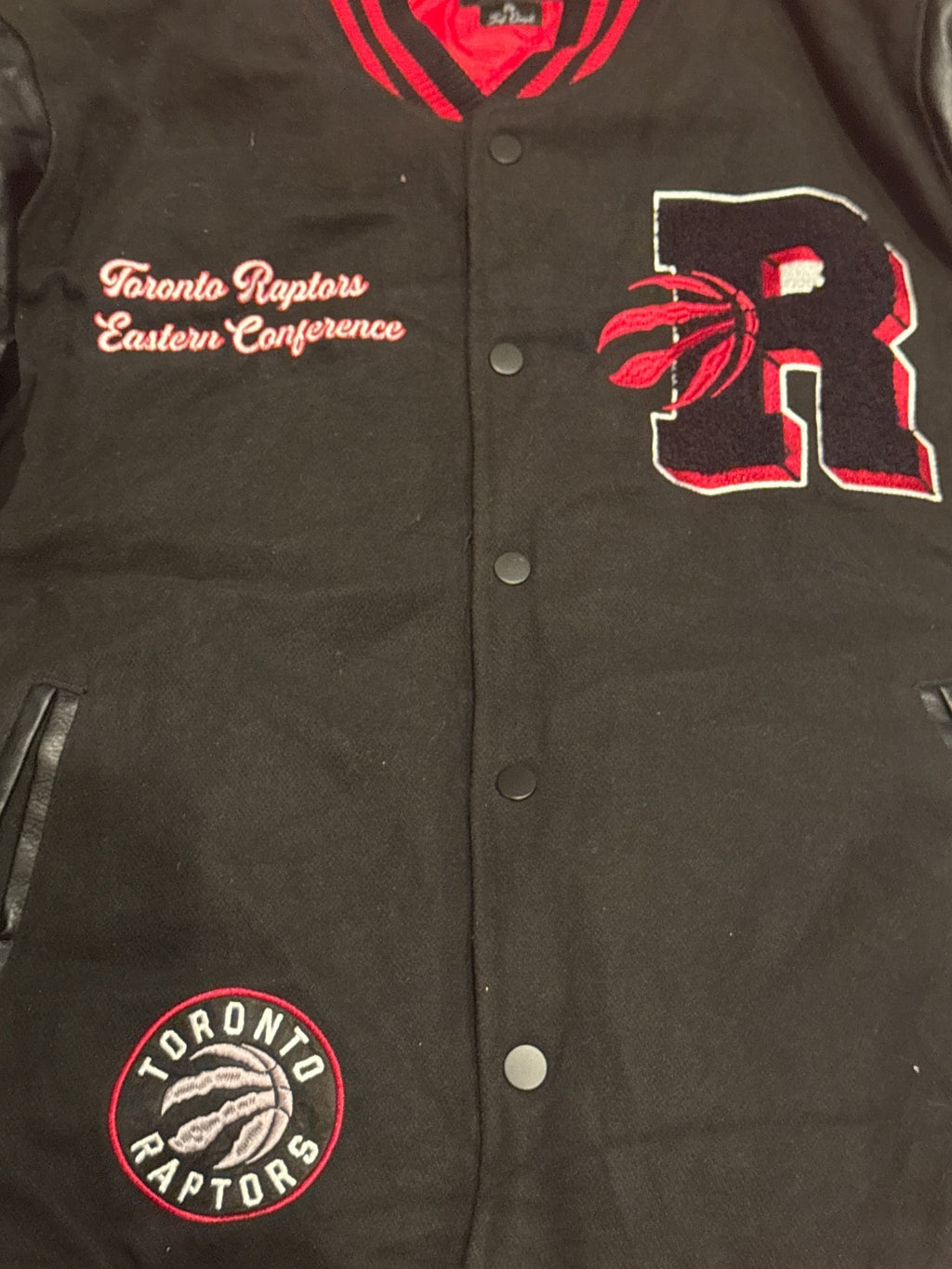 Embroideted Toronto Raptors Varsity Jacket