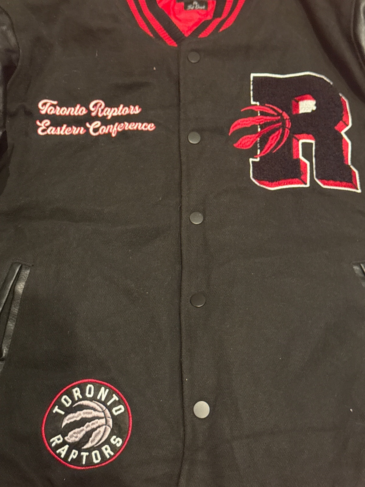 Embroideted Toronto Raptors Varsity Jacket