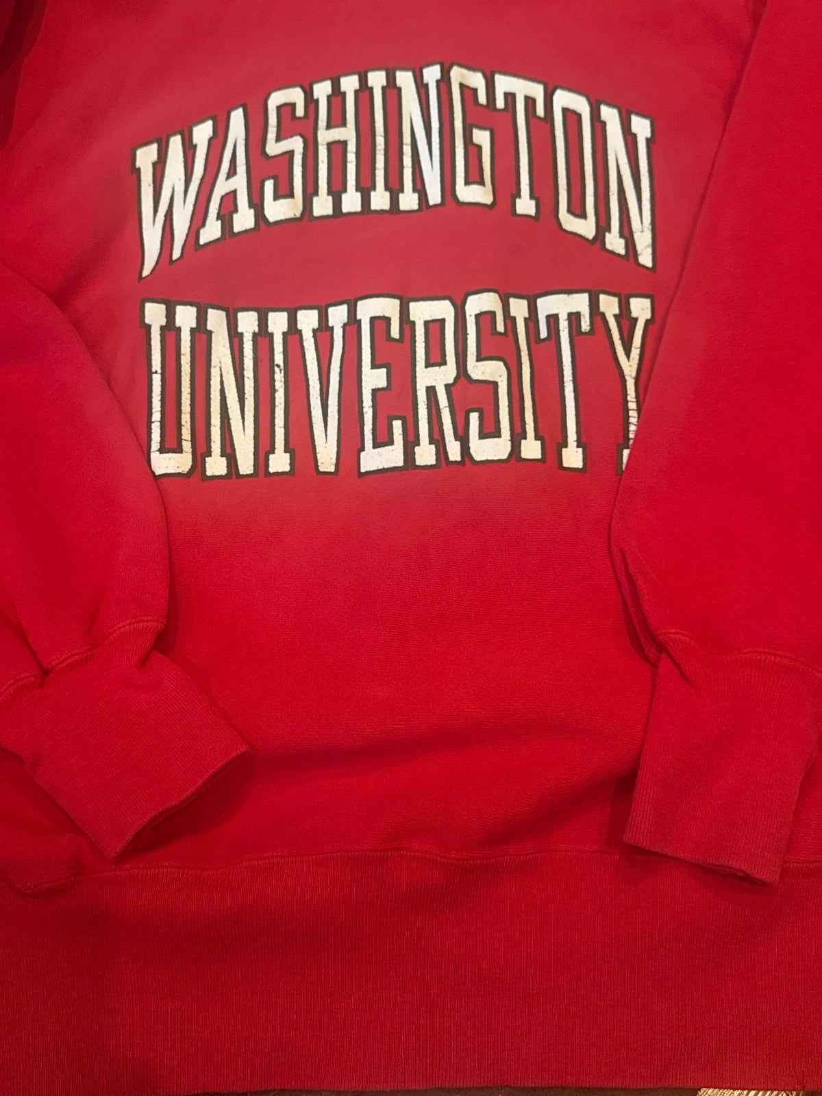 Champion Reverse Weave Washington University Red Sweatshirt, - detail image 3