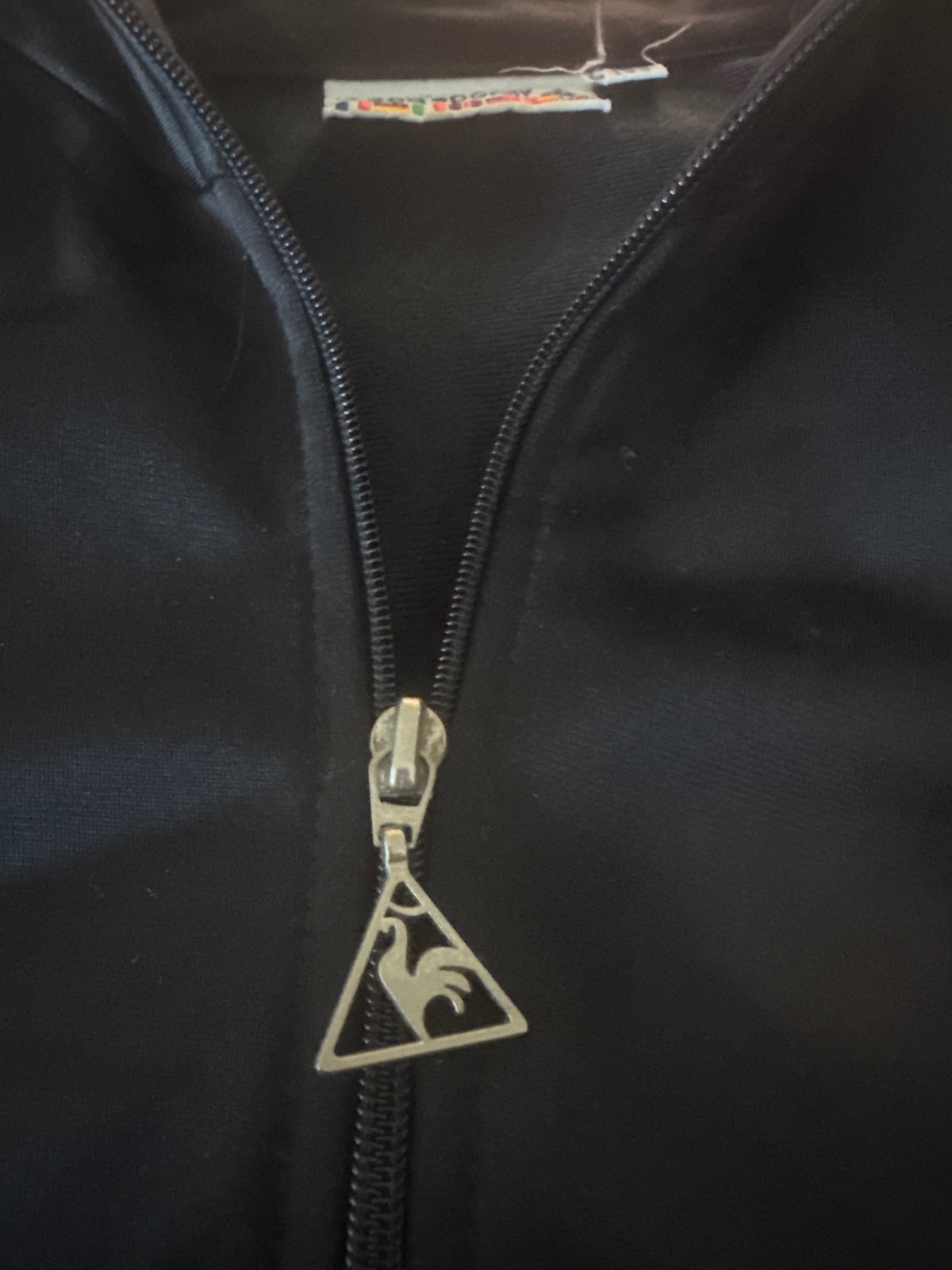 Le Coq Sportif Black and Blue Track Jacket XL - detail image 7
