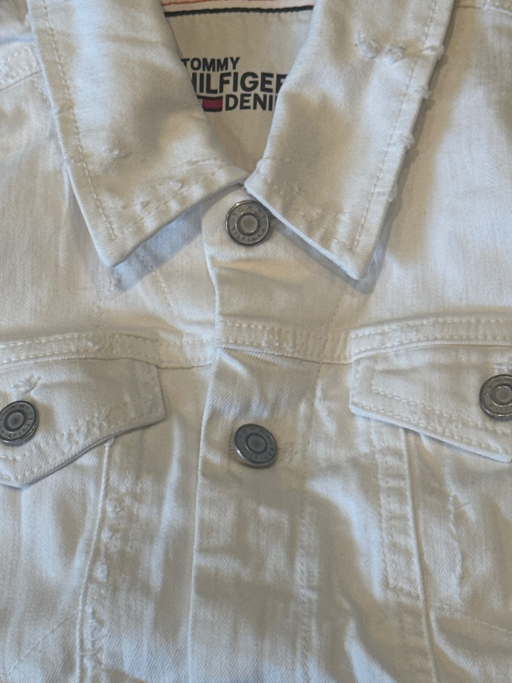 Tommy Hilfiger Denim White denim Jacket S/P