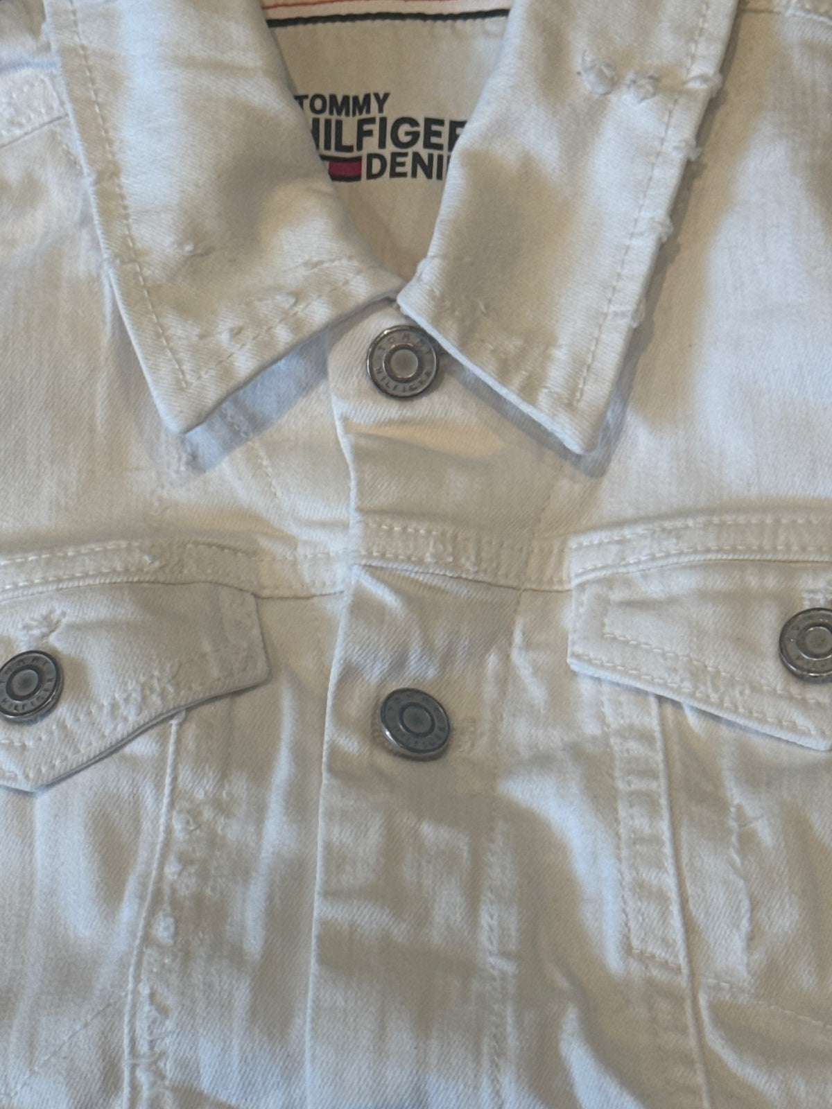 Tommy Hilfiger Denim White denim Jacket S/P