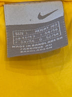Vintage embroidered Nike Yellow and Black Track Jacket