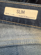 Slim Fit Blue Denim Jeans W30 L29