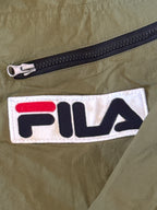 FILA Olive Green Lightweight Zip-Up Jacket - M, product image 6 of 9