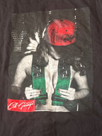 Hanes Black Graphic T-Shirt Large CBT Garage Print