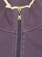 Diadora Purple Zip-Up Sports Jacket Size L - detail image 4