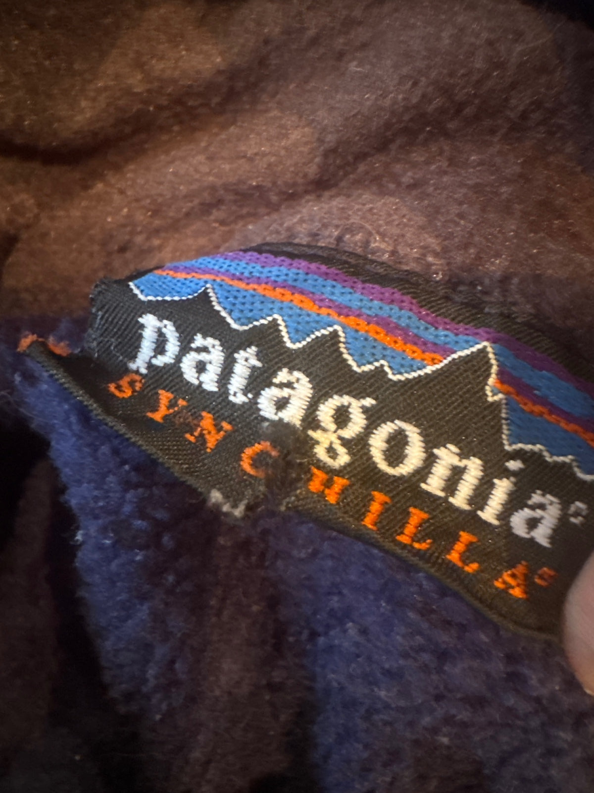 Patagonia Synchilla Fleece Vest Large Made in USA Navy Blue
