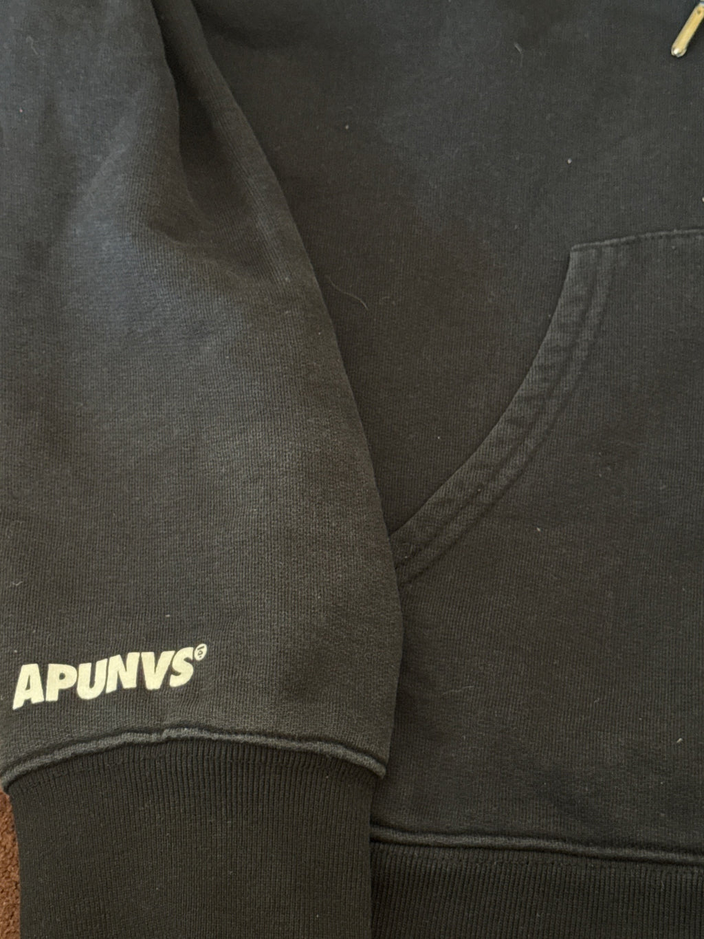 AAPE by A Bathing Ape Black Camo-Hood Zip Hoodie - L, product image 4 of 9