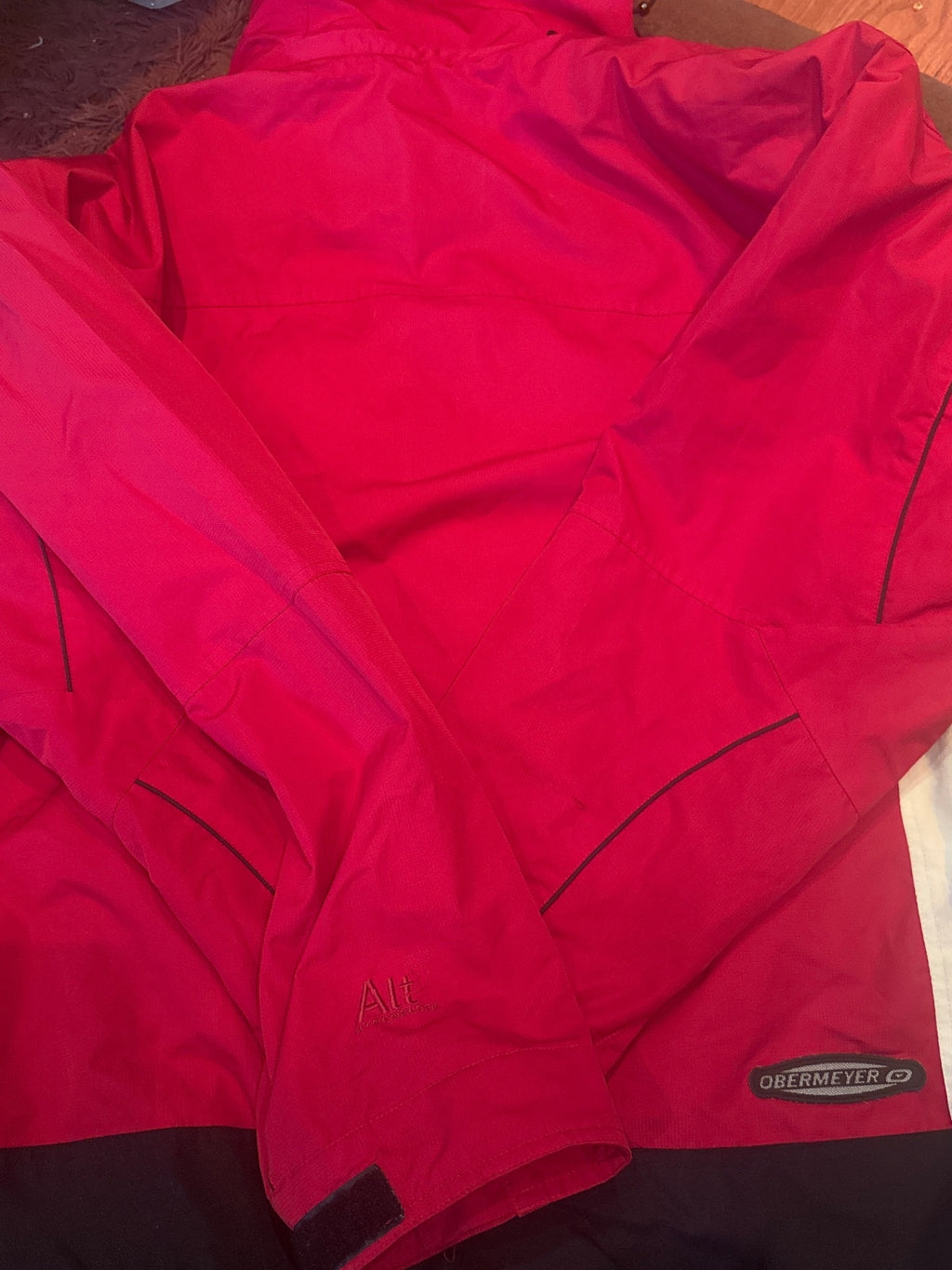Obermeyer Red Alt Technology Ski Jacket - detail image 6