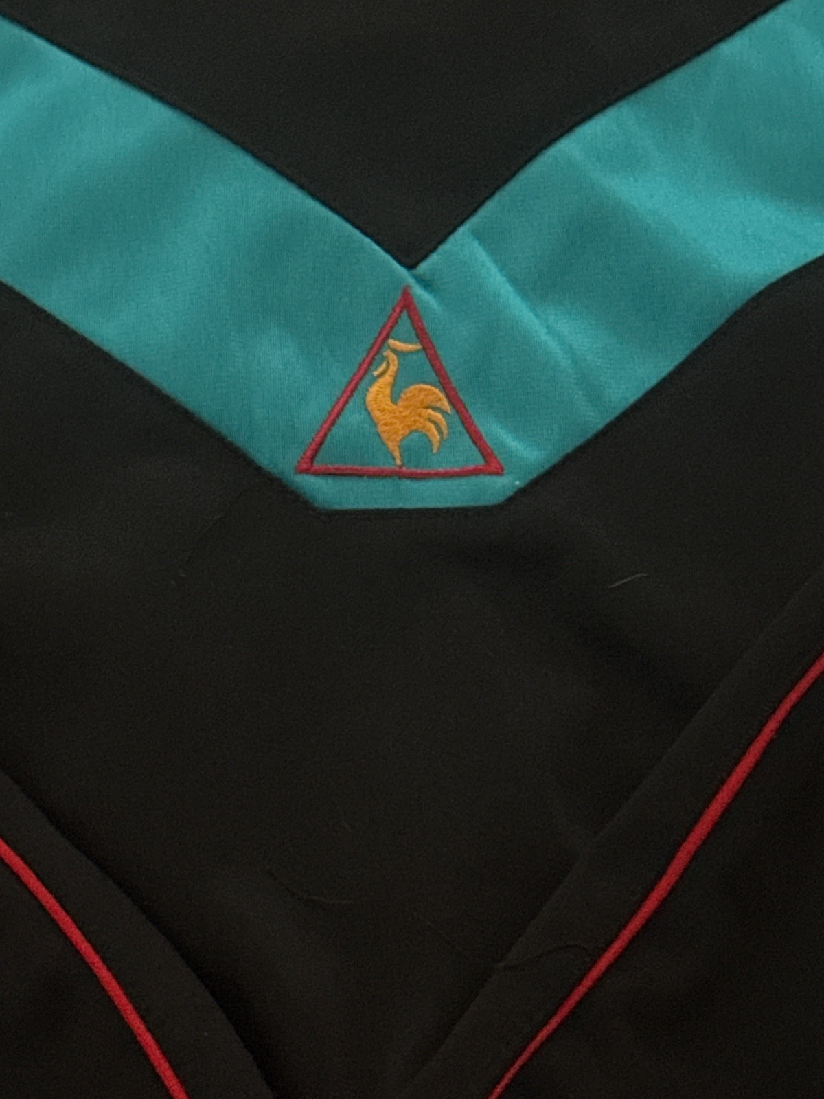 Le Coq Sportif Black and Blue Track Jacket XL - detail image 5
