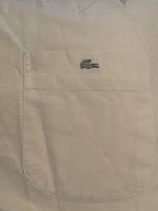 Lacoste Beige Short Sleeve Button-Up Shirt – product photograph 5 of 5