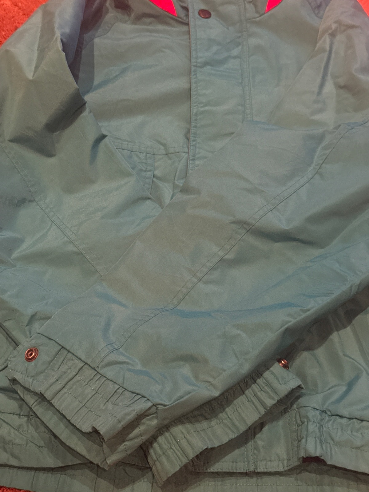 OshKosh B'gosh men's blue lightweight snap jacket size L (42-44) - product photograph 3 of 7