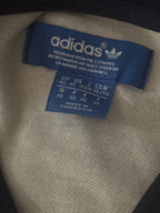 Vintage blue label Adidas Grey and Navy Track Jacket XL