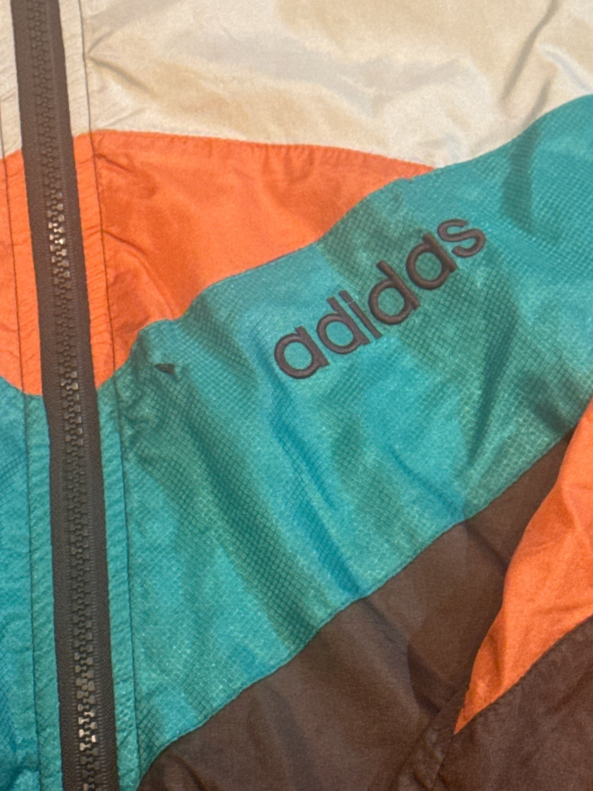 Vintage adidas Colorblock Windbreaker Jacket