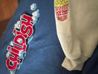 Childish Theme Park Hoodie with Popcorn Sleeve Embroidery - detail image 6