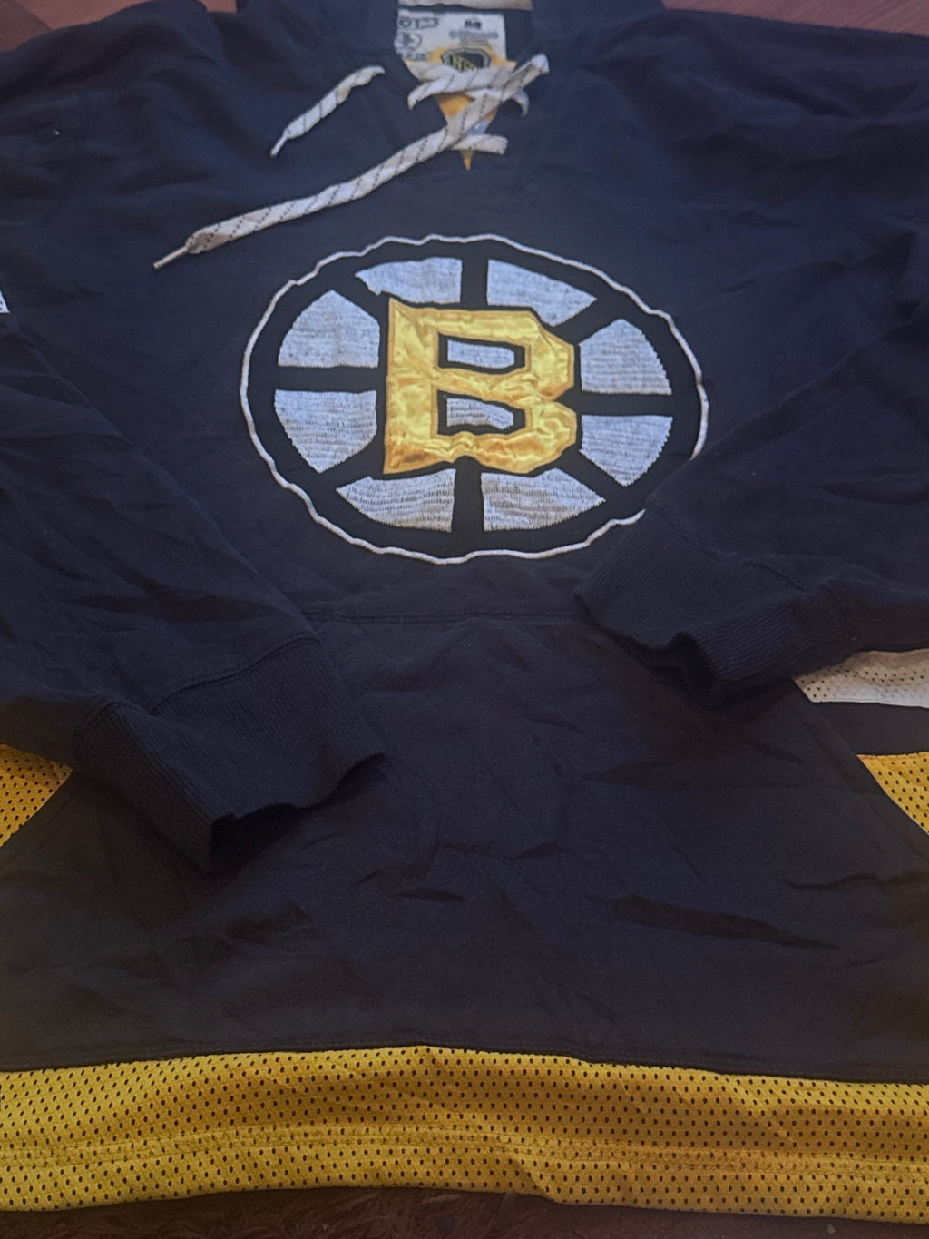 CCM Boston Bruins NHL Hoodie Sweatshirt Medium - detail image 4