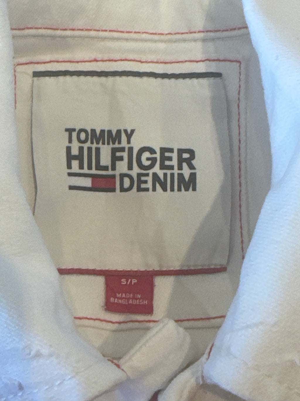 Tommy Hilfiger Denim White denim Jacket S/P