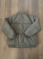 Zara Olive Green Puffer Jacket Size 9/10 - detail image 3