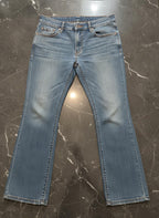 eVie Authentic Jeanswear Wide Leg Cropped Jeans - Size S / L